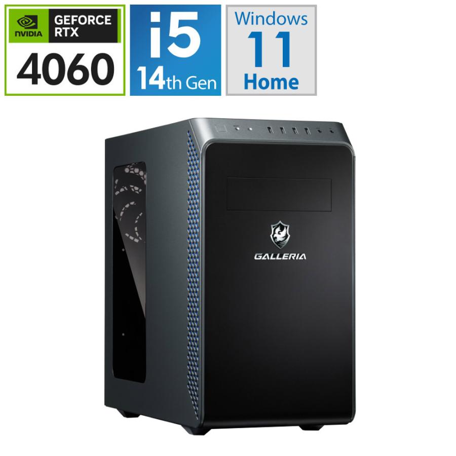 サードウェーブ RRR5F4615B43 ゲーミングデスクトップパソコン GALLERIA  ［Windows11 Home /intel Core i5 /メモリ：16GB /SSD：500GB /2024年10月モデル］ |  | 01