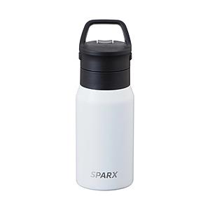 ATLUS(アトラス) 真空断熱炭酸ボトル 370ml SPARX ASO-370WH 炭酸対応 【864】 [振込不可] | 