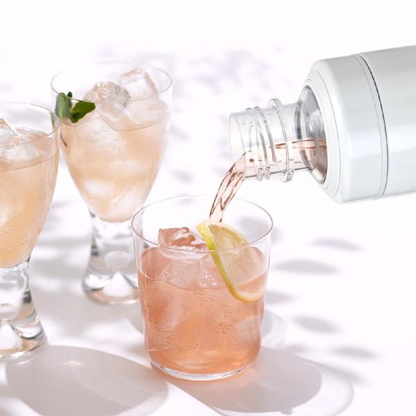 ATLUS(アトラス) ソーダキーパー 炭酸飲料対応ステンレスボトル（600ml） SHUWAT ウォームグレー ASOK-700WG |  | 02