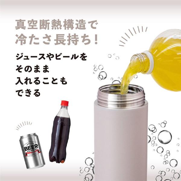 ATLUS(アトラス) ソーダキーパー 炭酸飲料対応ステンレスボトル（600ml） SHUWAT ウォームグレー ASOK-700WG |  | 06