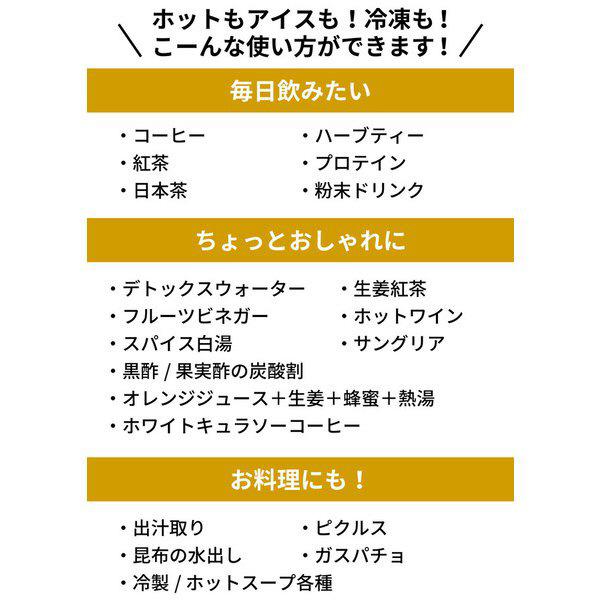 Link 2 Japan Tii Bottle 茶こし付き二重ガラス構造ボトル ゴールド [炭酸対応]00420KIT-001GD1  ゴールド 00420KIT-001GD1 ［炭酸対応］ 【864】 |  | 13