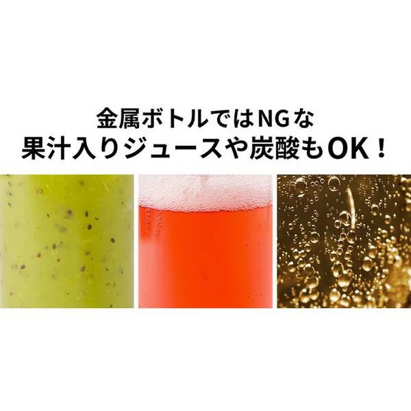 Link 2 Japan Tii Bottle 茶こし付き二重ガラス構造ボトル シルバー [炭酸対応]00420KIT-001SV1  シルバー 00420KIT-001SV1 ［炭酸対応］ |  | 04