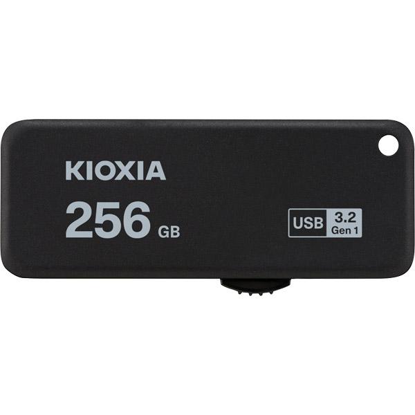 KIOXIA USBメモリ TransMemory U365 ブラック KUS-3A256GK ［256GB /USB TypeA /USB3.2 /スライド式］ 【864】 |  | 01