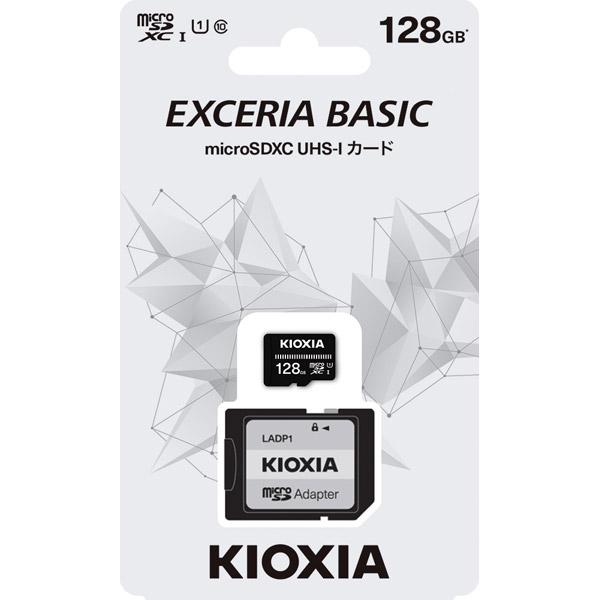 KIOXIA microSDXCカード EXCERIA BASIC（エクセリアベーシック） KMUB-A128G ［Class10 /128GB］ [振込不可] |  | 02