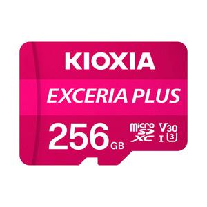 KIOXIA microSDXCカード EXCERIA PLUS（エクセリアプラス） KMUH-A256G ［Class10 /256GB］