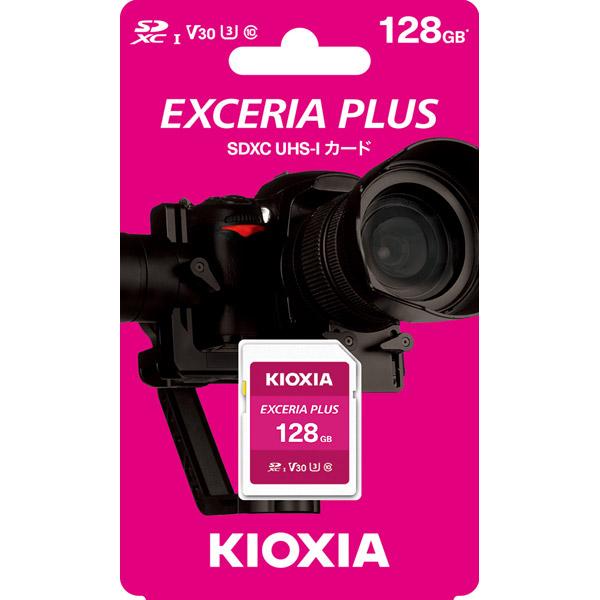KIOXIA SDXCカード EXCERIA PLUS（エクセリアプラス）  KSDH-A128G ［Class10 /128GB］ 【sof001】 [振込不可][代引不可] |  | 02