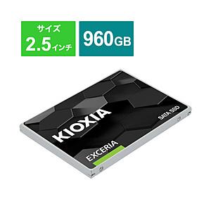 KIOXIA 内蔵SSD SATA接続 EXCERIA  SSD-CK960S/J ［960GB /2.5インチ］ | 