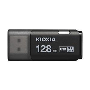 KIOXIA USBメモリ TransMemory U301(Mac/Windows11対応) ブラック KUC-3A128GK ［128GB /USB TypeA /USB3.2 /キャップ式］ | 