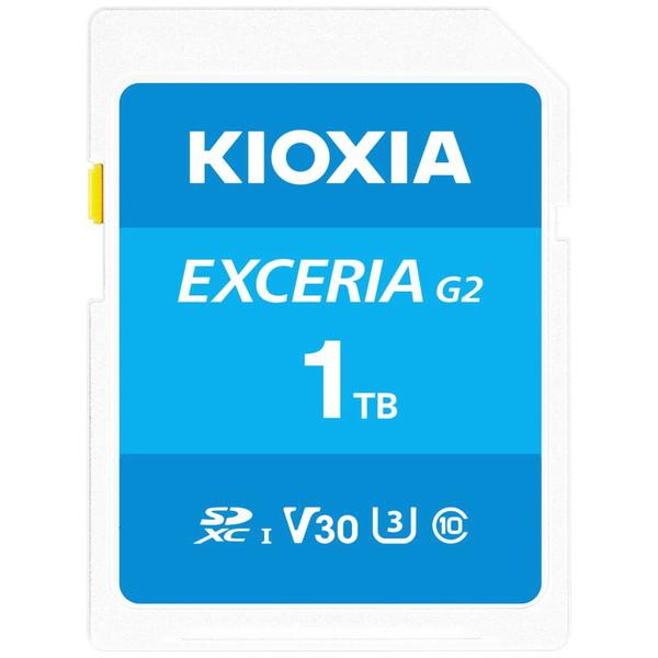 KIOXIA 【復旧サービス付き】SDXC 連続撮影・4K録画対応SDカード EXCERIA（エクセリア）  KSDU-B001TBK ［Class10 /1TB］ 【864】 | 