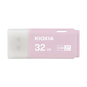 KIOXIA USBメモリ TransMemory U301(Mac/Windows11対応) ピンク KUC-3A032GP ［32GB /USB TypeA /USB3.2 /キャップ式］ | 