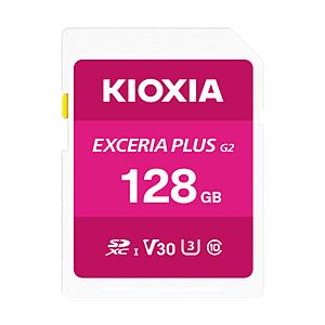 KIOXIA SDXCカード EXCERIA PLUS（エクセリアプラス） ピンク KSDH-B128G ［Class10 /128GB］ | 