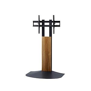 朝日木材 40V〜77V型対応 壁寄せスタンド WS-B840-DB Swing ウォルナット+ブラック WS-B840-DB [振込不可] | 