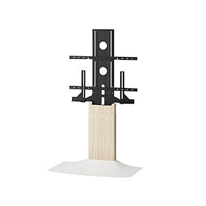 朝日木材 48〜77V型対応 壁寄せテレビスタンド Swing ナチュラル木目＆ホワイト WS-F820-NW 【お届け日時指定不可】 | 