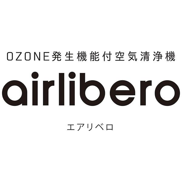 アドセック オゾン発生機能付空気清浄機 airlibero（エアリベロ） マットブラック Y24A-CYB ［適用畳数：30畳 /PM2.5対応］ 【864】 |  | 01