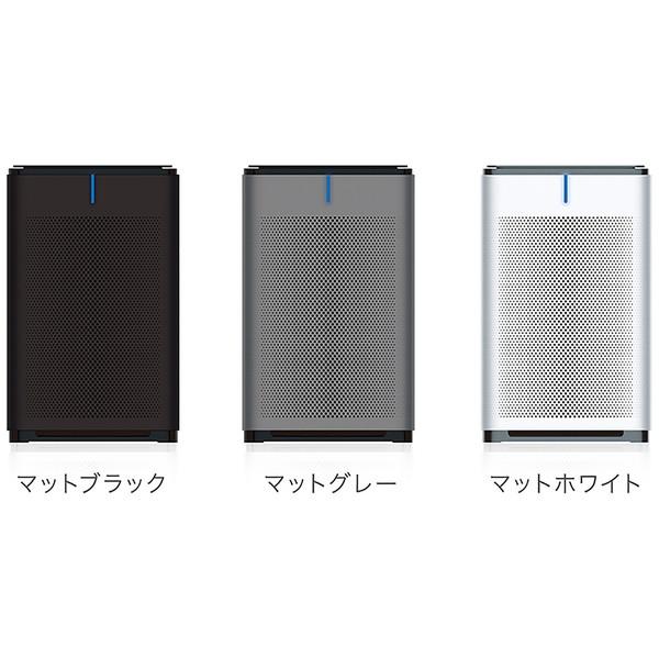 アドセック オゾン発生機能付空気清浄機 airlibero（エアリベロ） マットブラック Y24A-CYB ［適用畳数：30畳 /PM2.5対応］ 【864】 |  | 02