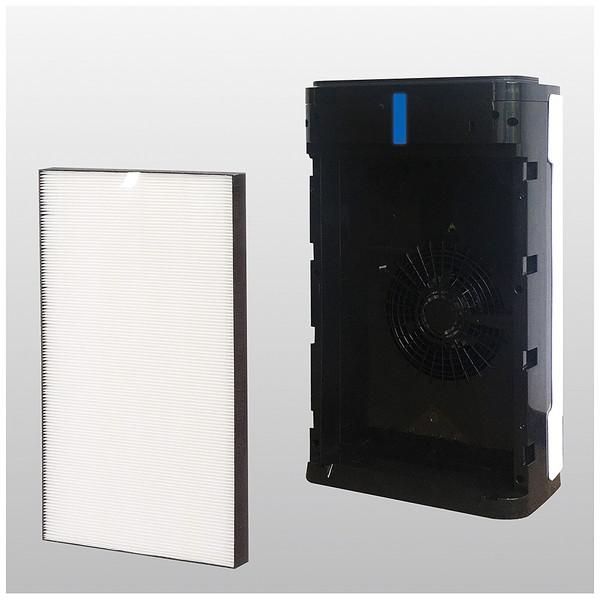 アドセック オゾン発生機能付空気清浄機 airlibero（エアリベロ） マットブラック Y24A-CYB ［適用畳数：30畳 /PM2.5対応］ 【864】 |  | 08