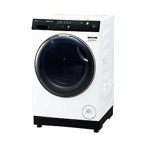 AQUA ドラム式洗濯乾燥機 ホワイト AQW-DX12R-L(W) ［洗濯12.0kg