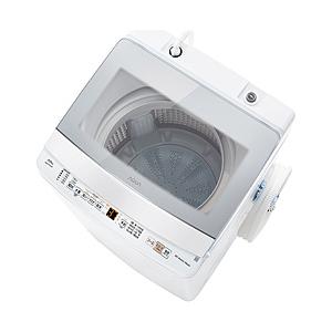 AQUA 縦型洗濯機  ホワイト AQW-P7A(W) ［洗濯7.0kg /上開き /簡易乾燥(送風機能)］ 【お届け日時指定不可】 | AQUA