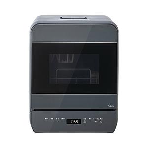 AQUA 食器洗い乾燥機 AQUA ダークグレー ADW-M28B(H) ［4人用 /設置工事不要］ | AQUA