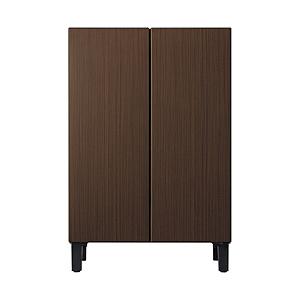 AQUA（アクア） 冷蔵庫 ブラウンウッド AQR-FD7B-T ［幅60cm /72L /2