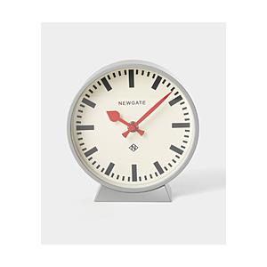 NEWGATE NEWGATE ニューゲート Mマントル レールウェイクロック 置き時計 17cm×16cm  ポッシュグレー MMAN390PGY | 