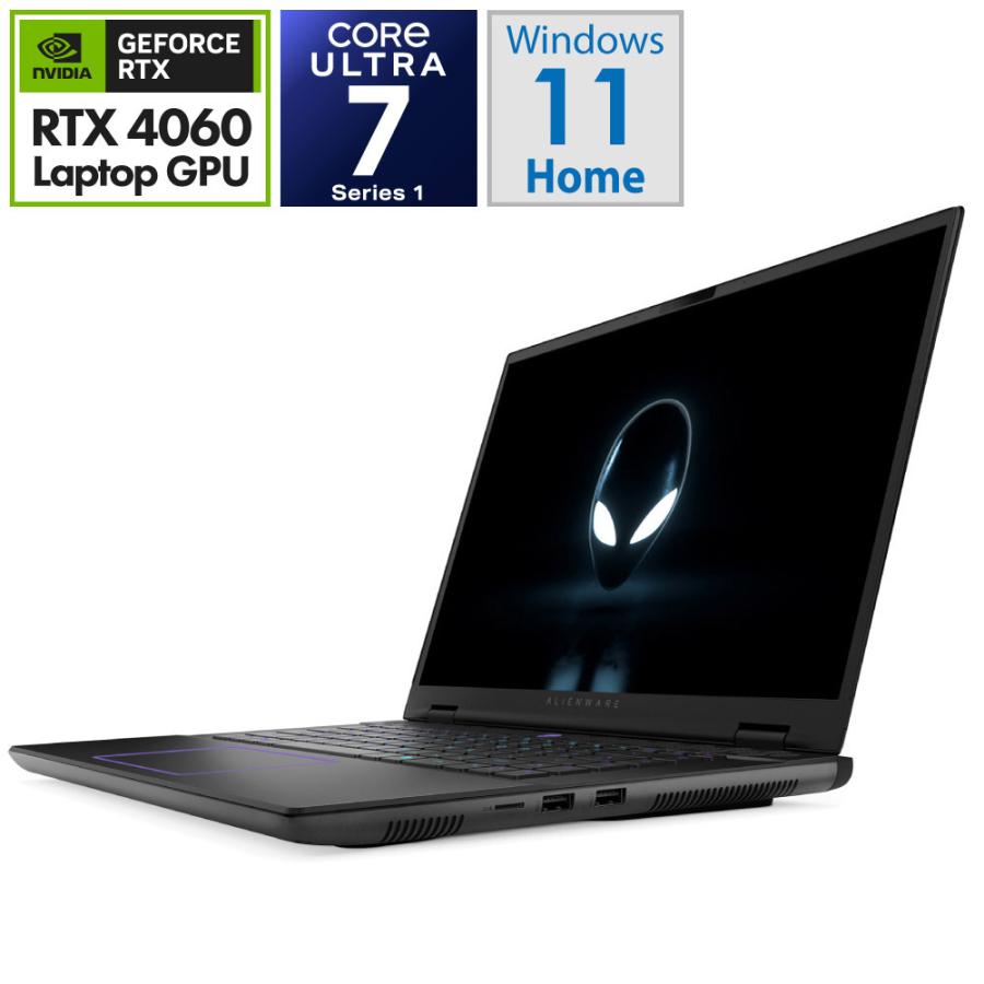DELL(デル) ゲーミングノートパソコン Alienware m16 R2(RTX 4060) ダークメタリックムーン NAM86E-EHLBC [RTX4060] | DELL | 01