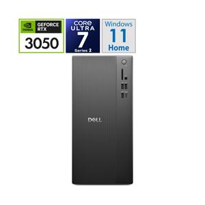 DELL(デル) DAD70-FNC デスクトップパソコン  ブラック ［Windows11 Home /intel Core Ultra 7 /メモリ：16GB /SSD：1TB /2025年夏モデル］ | DELL