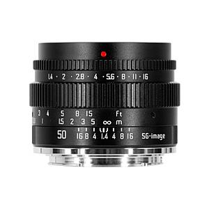SG-image SG-image 50mm F1.4 マイクロフォーサーズマウント    ［マイクロフォーサーズ /単焦点レンズ］ | 