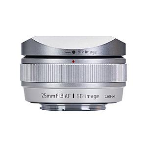 SG-image SG-image AF 25mm F1.8 Silver Limited 富士フイルムXマウント APS-C    ［FUJIFILM X /単焦点レンズ］ [代引不可] | 