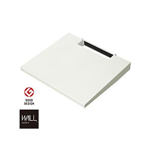 ナカムラ WALL テレビスタンド V2・V3・V5対応棚板 ラージサイズ  サテンホワイト D05000018 【852】 | 