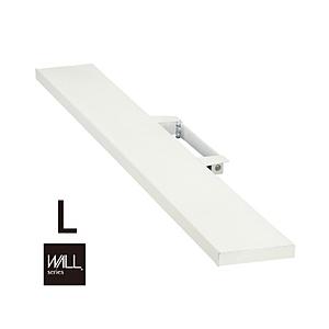 ナカムラ M05000180 WALL テレビスタンドV2・V3・V5対応 サウンドバー棚板 Lサイズ 幅118cm  サテンホワイト 【864】 | 