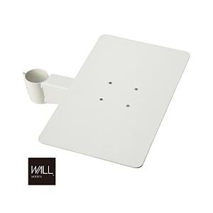 ナカムラ M05000216 WALL テレビスタンド A2ロータイプ対応 レコーダー棚板  サテンホワイト | 