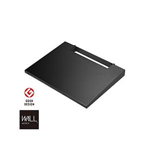 ナカムラ M05000239 壁寄せテレビスタンド V4専用棚板 WALL ウォール サテンブラック 【852】 | 
