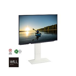 ナカムラ 32〜80V型対応 テレビスタンド WALL V3 ロータイプ サテンホワイト WLTVB5111 【お届け日時指定不可】 | 
