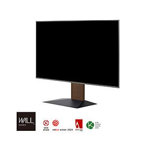ナカムラ 50〜100V型対応 テレビスタンド WALL V4フロアタイプ ウォールナット WLTVJ5238 【お届け日時指定不可】 | 