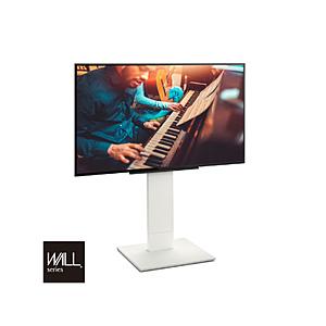 ナカムラ 32〜80V型対応 テレビスタンド WALL V5 ロータイプ サテンホワイト WLTVK5111 【864】 | 