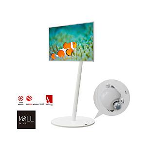 ナカムラ 24〜55V型対応 テレビスタンド WALL A2 ロータイプ サテンホワイト WLTVL4111 【お届け日時指定不可】 | 