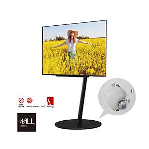 ナカムラ 45〜80V型対応 テレビスタンド WALL A2 ラージタイプ サテンブラック WLTVL6119 | 