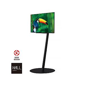 ナカムラ 24〜55V型対応 テレビスタンド WALL A2 フラットベース ハイタイプ サテンブラック WLTVL5119F 【お届け日時指定不可】 | 