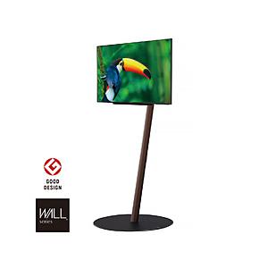 ナカムラ 24〜55V型対応 テレビスタンド WALL A2 フラットベース ハイタイプ ウォールナット WLTVL5238F 【お届け日時指定不可】 | 