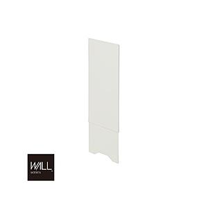 ナカムラ WALL V2キャスター ロータイプ用 スライド式バックパネル  サテンホワイト WL6P75111 | 