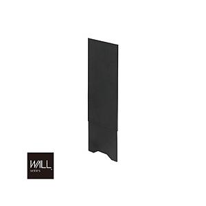 ナカムラ WALL V2キャスター ロータイプ用 スライド式バックパネル  サテンブラック WL6P75119 | 