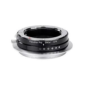 フォトディオックス マウントアダプター SnyA-GFX （ソニー（ミノルタ）Aマウントレンズ → 富士フイルムGマウント変換） 絞りリング付き