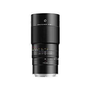 銘鏡光学 カメラレンズ TTArtisan 100mm F2.8 MACRO フルサイズ キヤノンRFマウント  ブラック TT-100F28M-RF ［キヤノンRF /単焦点レンズ］ | 