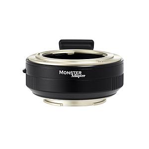 MONSTER 電子マウントアダプター (ニコンFマウントレンズ → ソニーEマウント変換) AE/AF撮影可能   LA-FE1 | 