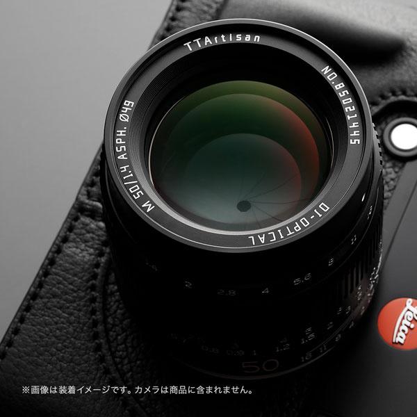 銘鏡光学 カメラレンズ TTArtisan 50mm f/1.4 ASPH【ライカMマウント