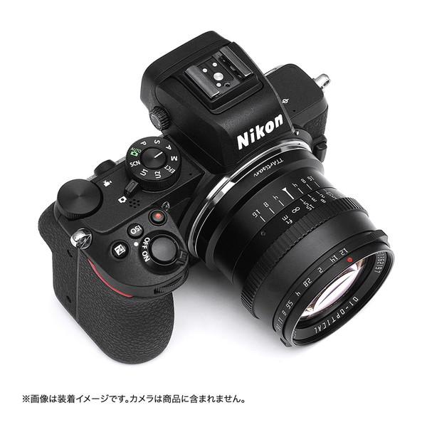 カメラレンズTTArtisan50mm f/1.2C 銘匠光学 TTArtisan 50mm f/1.2 C 単焦点レンズ シルバー | 焦点