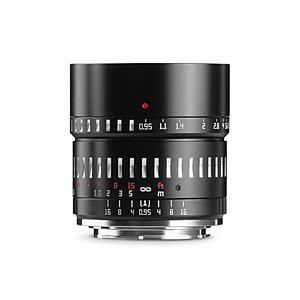 銘鏡光学 銘匠光学 TTArtisan 50mm f/0.95 C M43(BS) TTArtisan ブラックxシルバー 50mmf/0.95CM43(BS) ［マイクロフォーサーズ /単焦点レンズ］ [代引不可] | 