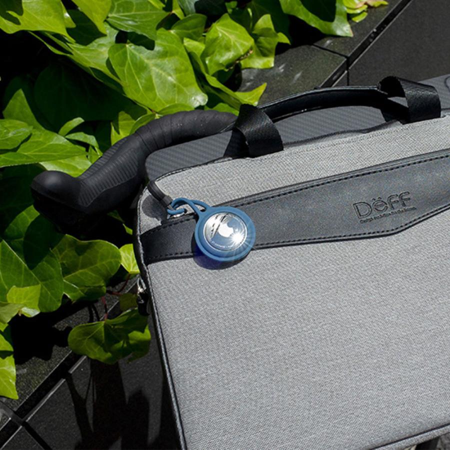 DEFF AirTag用シリコーン製ストラップ 「STRAP for AirTag」（1個入）  ピーチピンク DCS-ATSS21PK 【864】 |  | 05