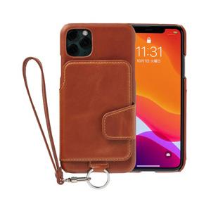 トーモ RAKUNI Leather Case for iPhone 11 Pro Max rak-19ipl-car キャラメルブラウン | 